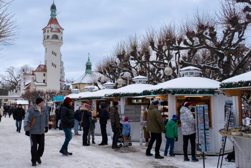 Zimowy Sopot. 06.01.2024 / fot. Anna Rezulak / KFP